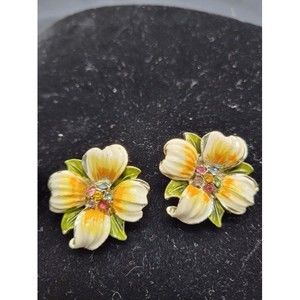 Vintage Coro Clip Earrings